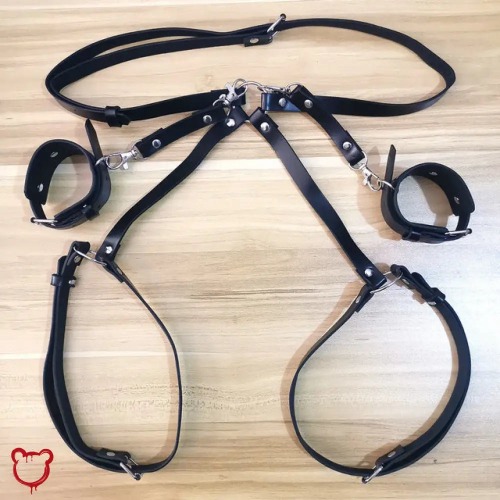 Gothic Cuff Garter Belt