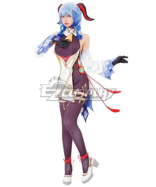 Genshin Impact Ganyu Cosplay Costume New Edition