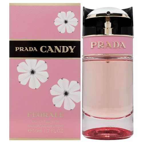 Prada Candy Florale for Women 1.7 oz Eau de Toilette Spray - 1.7 Fl Oz (Pack of 1)