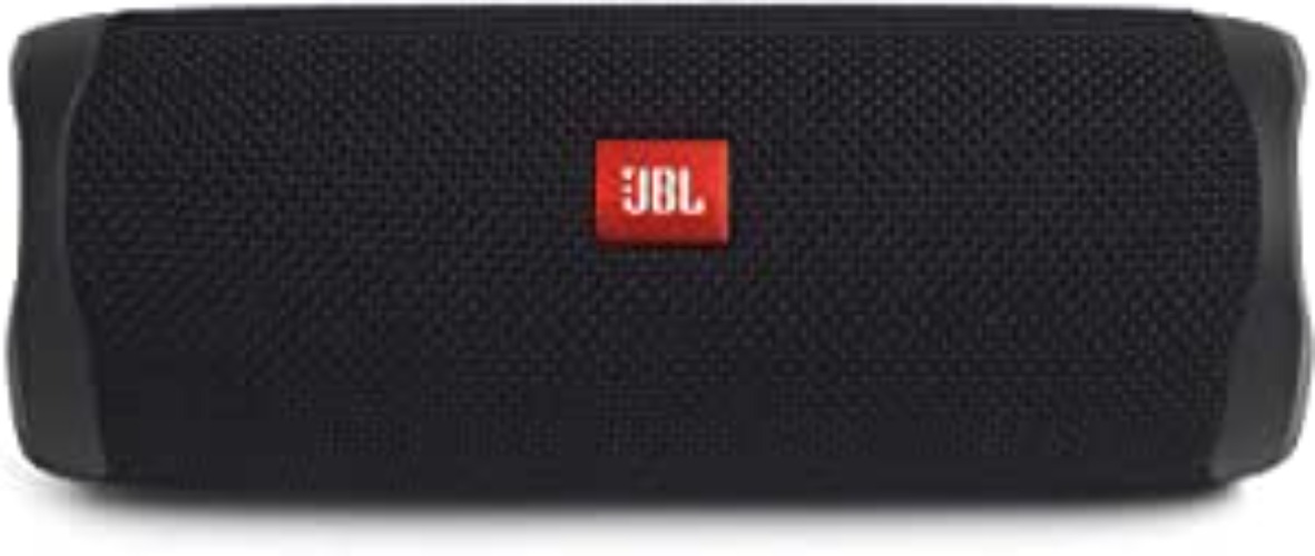 JBL Flip 5 Waterproof Wireless Portable Bluetooth Speaker - TT - Black - Black Matte