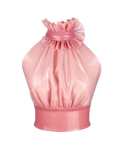 Atsuko Kudo Latex Frill Top