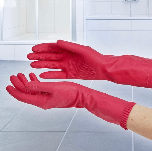 Spontex Rubber Gloves