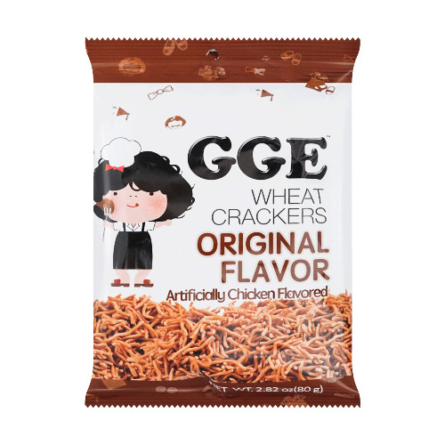GGE Wheat Cracker Original Ramen Flavor 80g - Original Flavor / 1 Pack