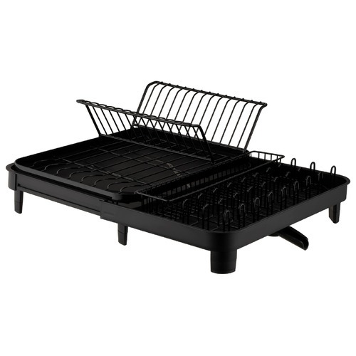 Black Grayson Steel Dish Drying Rack