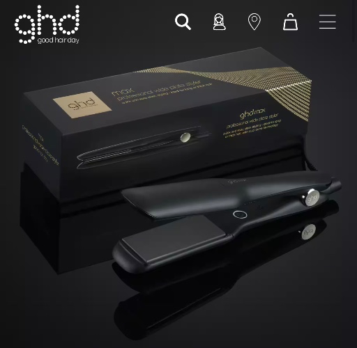 GHD max straighteners 
