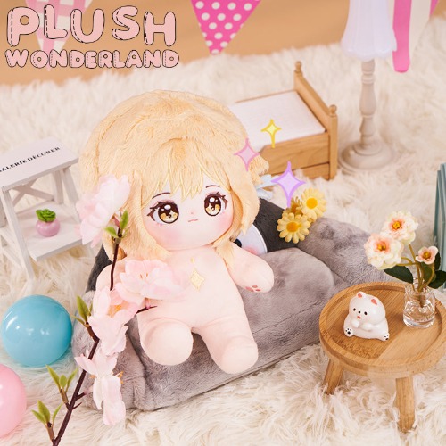 【 IN STOCK】【NEW ARRIVAL】PLUSH WONDERLAND Genshin Impact Lumine Doll Plush FANMADE Ying | 【IN STOCK】【SKELETON】Doll Only-No Clothes