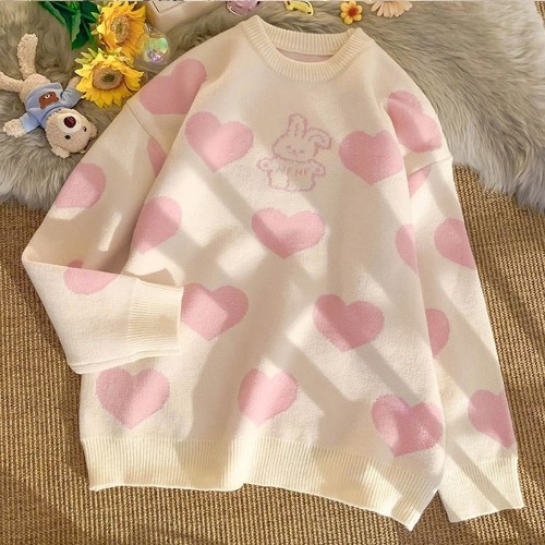 Love Bunny Knit Sweater - A / M