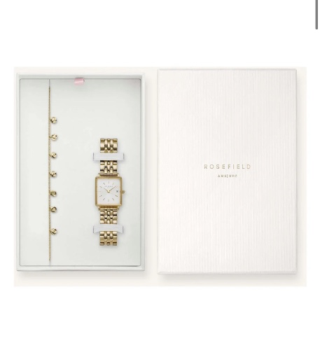 Rosefield watch and bracelet