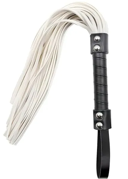 17'' Horse Whip Leather Whips, Riding Whip for Horses, White Horse Riding Whip, Riding Whips for Horses, Whip for Play, Whip for Couples, White Whip Leather Horse Flogge Role Play Bedroom Play
