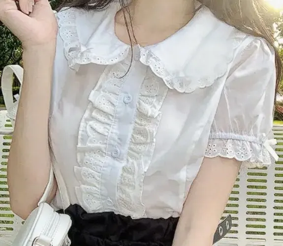 White Lolita Shirt