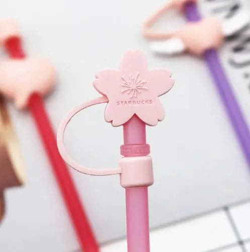 Cherry blossom straw cover! -Thankies so much! ♡