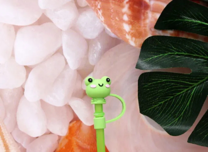 Froggy straw cover -Thankies so much! ♡