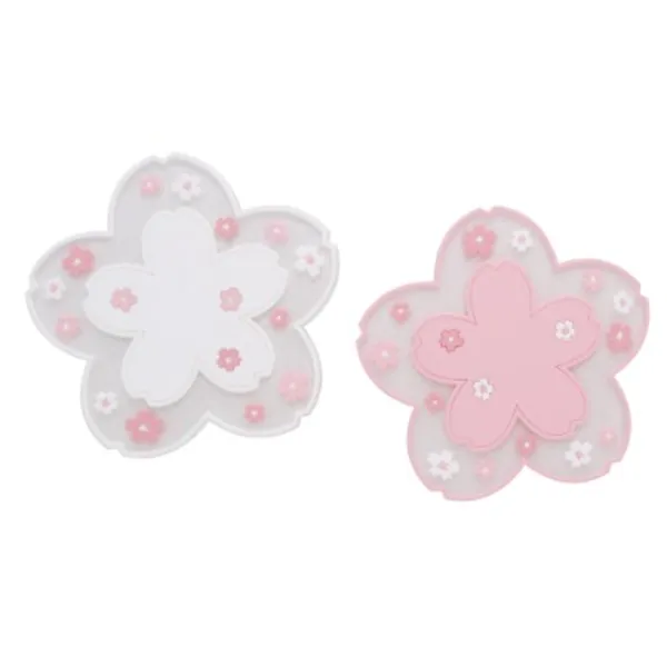 Cherry Blossom coasters! ♡