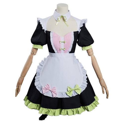 Mitsuri Lolita Dress Halloween Original Design Cosplay Costume | S