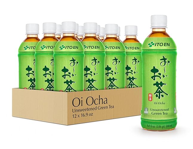 Ito En Oi Ocha Green Tea, 500 ml Bottles (Pack of 12) - Oi Ocha
