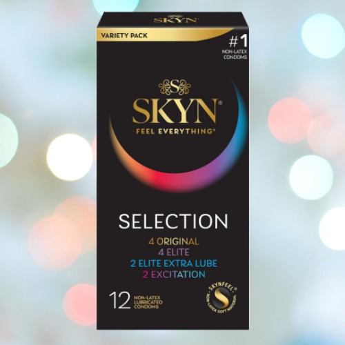 LifeStyles SKYN Selection Condom Variety Pack (Latex-Free) - 12-Pack