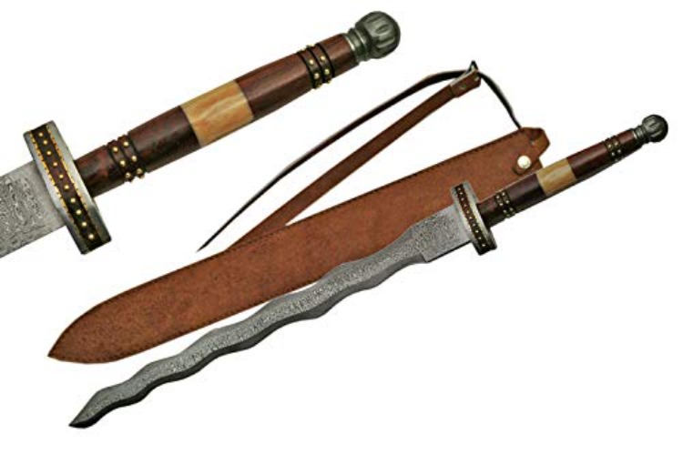 SZCO Supplies Damascus Steel Faberge Sword