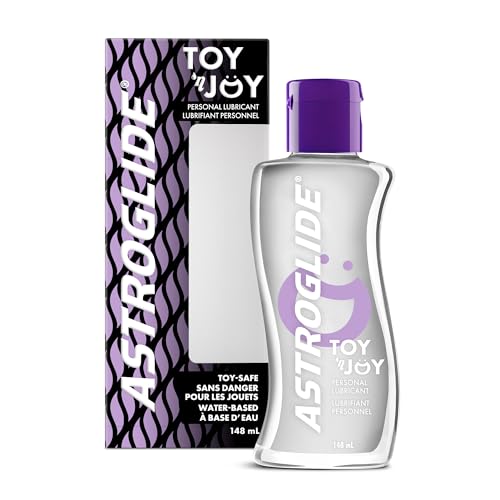 Astroglide Water Based Lube (5oz), Toy 'n Joy Personal Lubricant for Male and Female Sex Toys