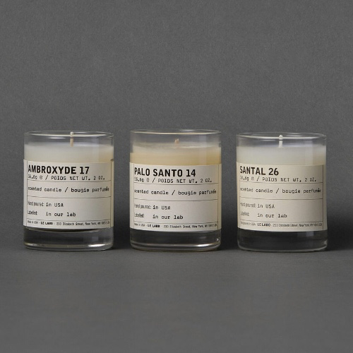 CANDLE DISCOVERY SET | Glass Votives | Le Labo Fragrances