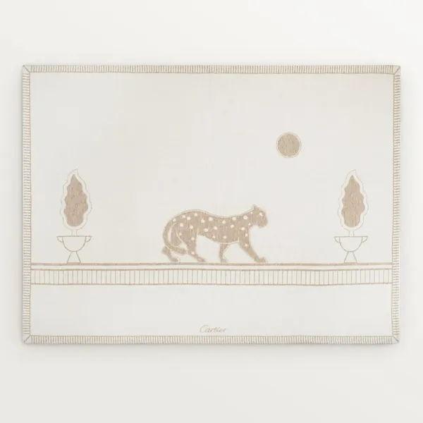 Panthère de Cartier blanket