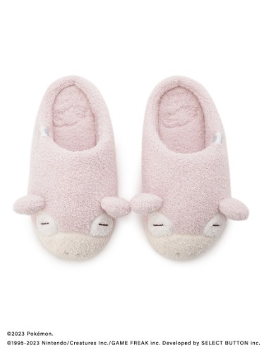 [Pokémon Sleep] Baby Moco Slowpoke Slippers | ONE SIZE / PINK