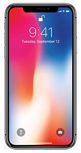 Apple iPhone X, US Version, 256GB, Space Gray - T-Mobile (Renewed)