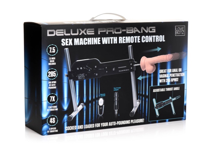 Deluxe Pro-Bang Sex Machine With Remote Control