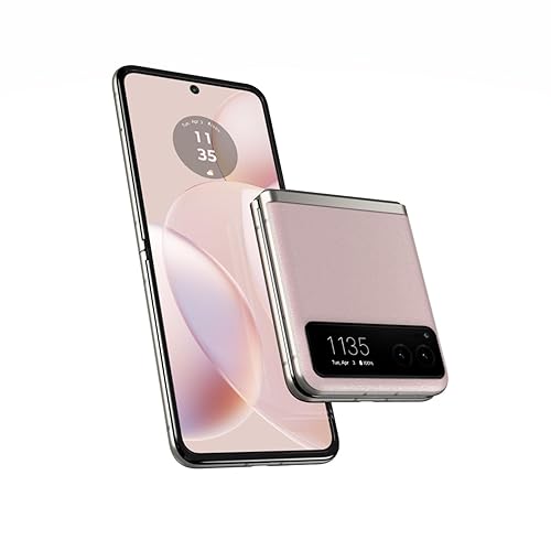 Motorola razr | 2023 | Unlocked | Made for US 8/128 | 32MP Camera | Cherry Blossom, 73.95 x 170.82 x 7.35mm - Cherry Blossom
