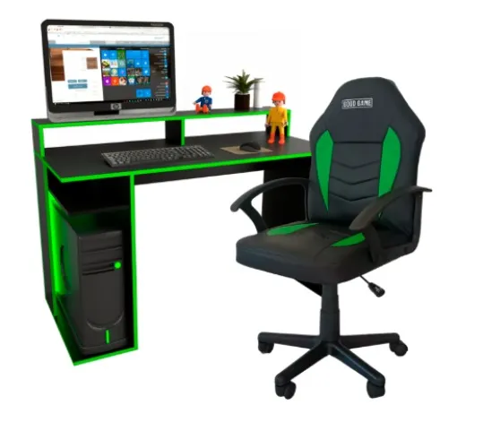 Combo Escritorio + Silla Gamer