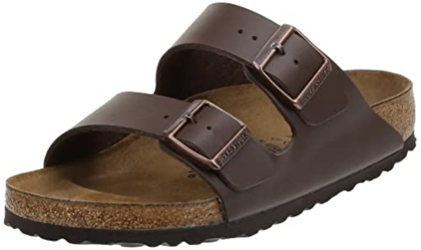 Birkenstock Women's Arizona - 7-7.5 Women/5-5.5 Men - Brown Birko-flor