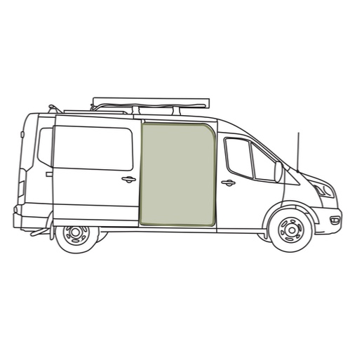 FORD TRANSIT BUG SCREEN - SLIDING DOOR