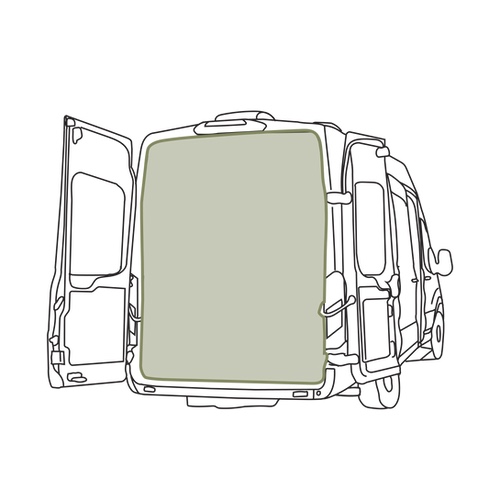 FORD TRANSIT BUG SCREEN - REAR DOOR