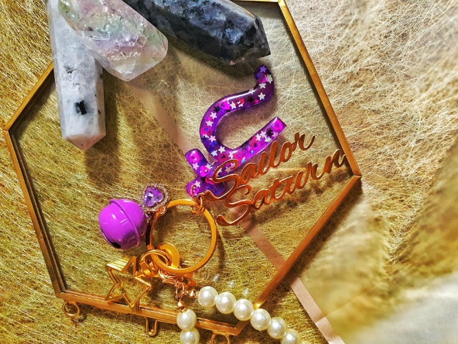 Sailor Scout Bag Charm - Saturn