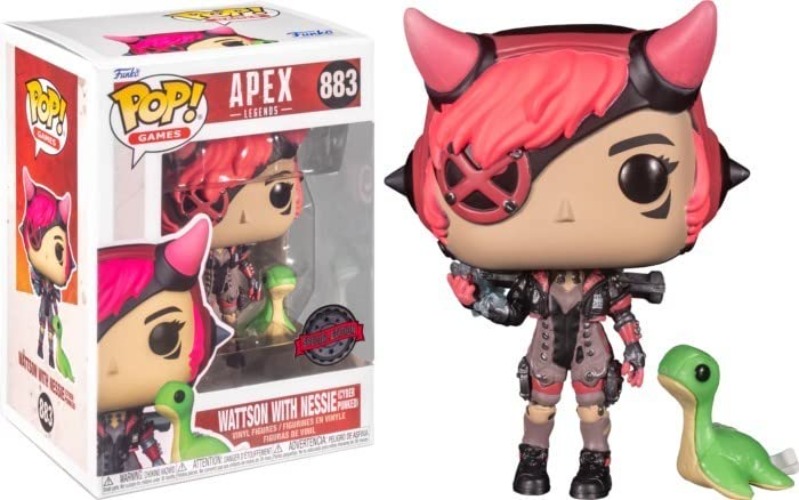 Funko PoP! Apex Legends - Cyber Wattson with Nessie Vinyl Figure, 3.75-Inch Height