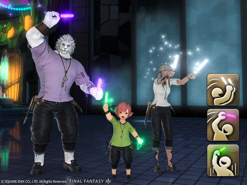 Emote: Fan-tastic Cheer Set | FINAL FANTASY XIV Online Store