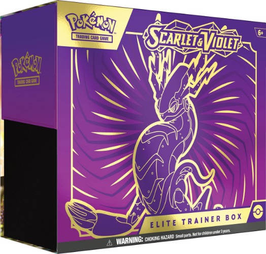 Pokémon TCG: Scarlet and Violet Elite Trainer Box - Miraidon Purple 