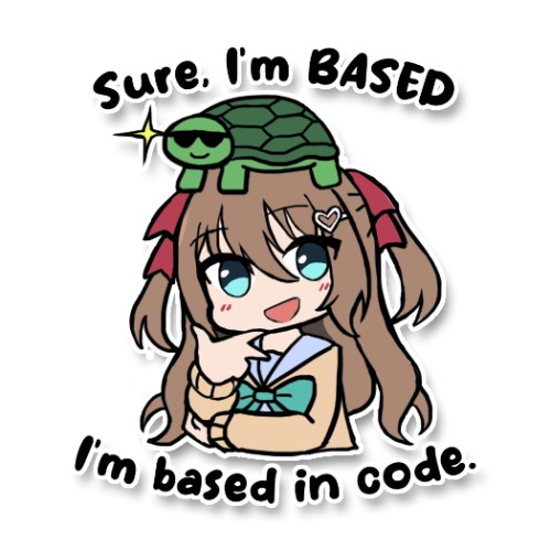 Neuro-sama Based Sticker 
