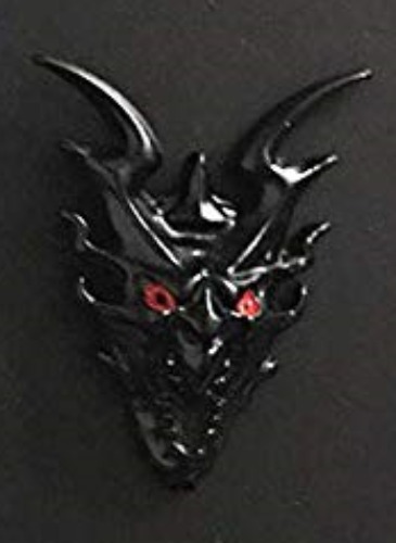 The Elder Scrolls Skyrim Pins - Dragon Face