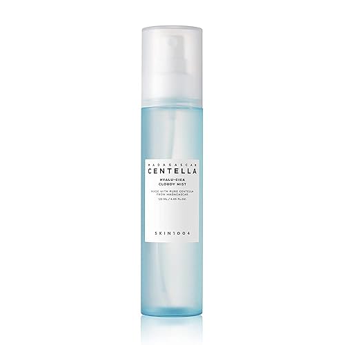 SKIN1004 Hyalu-CICA Cloudy Mist 4.05 fl.oz, 120ml, Hyalu Cica Formula with Green Tea Water, Hydrating and Calming Multi-Care Solutions