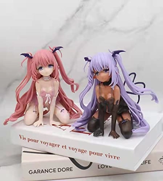 Suo Teng 13CM Twain Anime Succubus Lulum Figures Little Devil Toys PVC Model Toys Doll Birthday Gift for A Friend Or Child