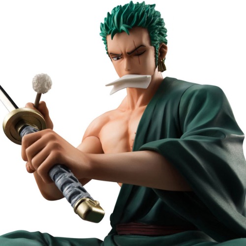 One Piece - Roronoa Zoro Figure MegaHouse (S.O.C) Portrait of Pirates - ReRun