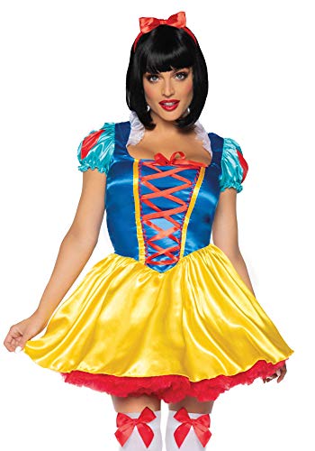 Leg Avenue Women's Fairytale Snow White - Medium-Large - Multi