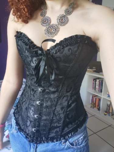 Genuine Elegant Corsets - Black / 4XL