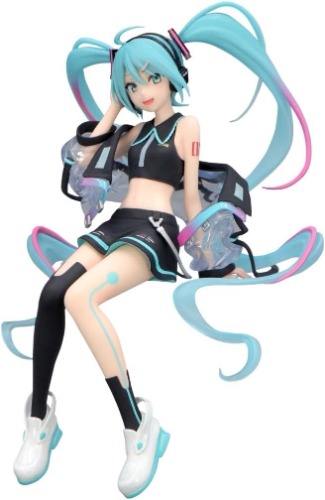 Vocaloid - Hatsune Miku - Noodle Stopper Figure - Neon Cyber (FuRyu) - Brand New