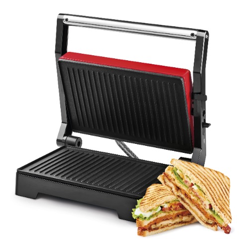 Ufesa PR1000 Fuji, Electric Grill, 1000W, Non-stick coating, 180° Opening, Coldtouch hanging bar