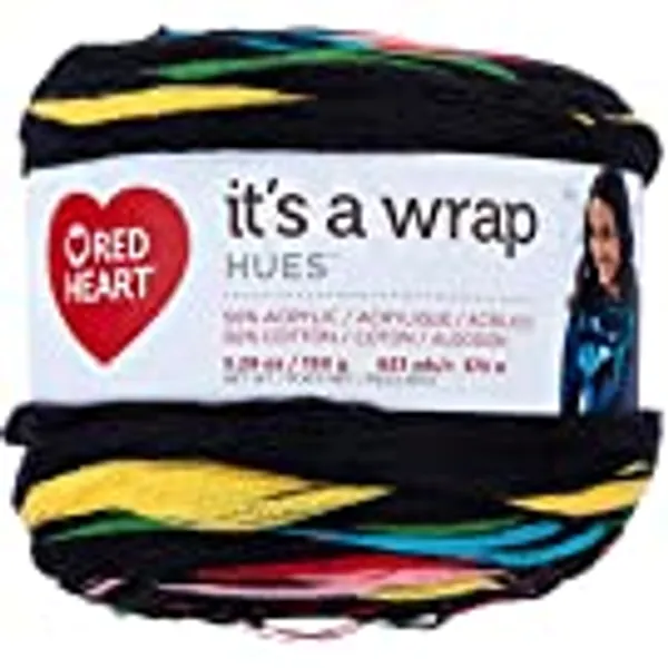 RED HEART It's A Wrap Hues yarn, Circus