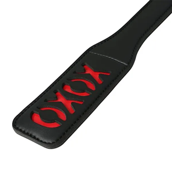 S&M XOXO Paddle: Black