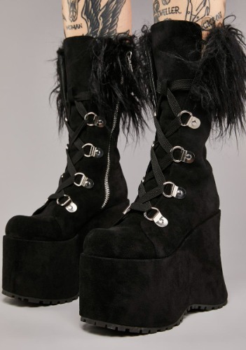 Conflicted Galore Platform Boots | US 10