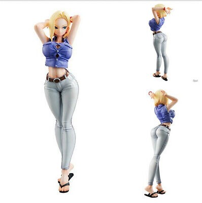 Dragon Ball Gals Android 18 Ver. III 3 Jeans DBZ Figure Figurines Model 20cm  | eBay