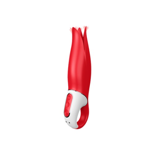 Satisfyer Power Flower Vibrator - Deep Red | Default Title
